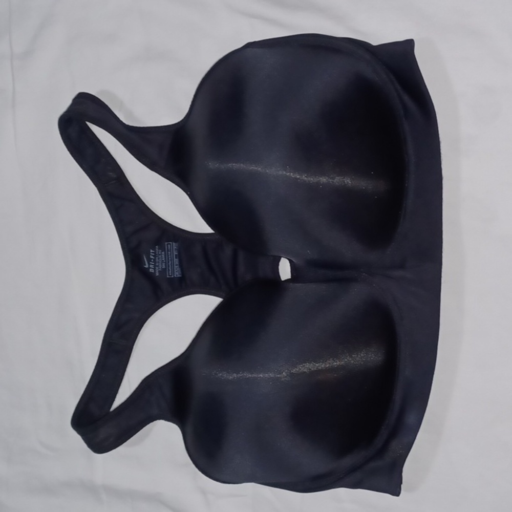nike Women's Black Racerback Bra